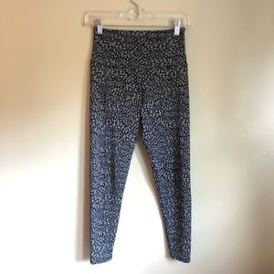 Onzie Animal Print Crop Workout Leggings